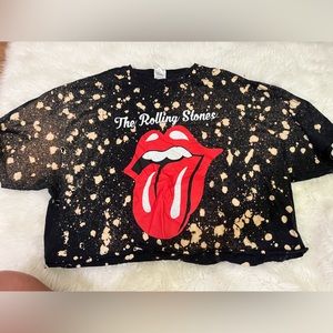 Rolling Stones distressed Tee